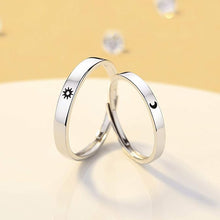 Load image into Gallery viewer, Sun & Moon Couple Matching Ring