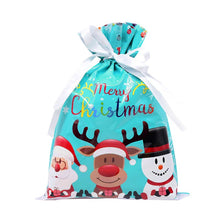 Load image into Gallery viewer, 5pcs Pack Christmas Drawstring Gift Bag