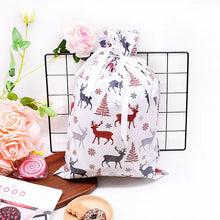 Load image into Gallery viewer, 5pcs Pack Christmas Drawstring Gift Bag
