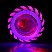 Load image into Gallery viewer, Angel Eyes Motorcycle LED Headlight