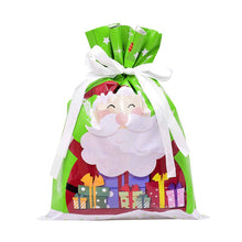 Load image into Gallery viewer, 5pcs Pack Christmas Drawstring Gift Bag