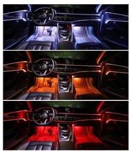 Load image into Gallery viewer, 6 in 1 App Control Car Interior Atmosphere LED Strip - Eternimo