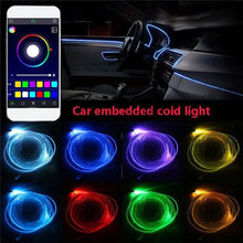 Load image into Gallery viewer, 6 in 1 App Control Car Interior Atmosphere LED Strip - Eternimo