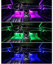 Load image into Gallery viewer, 6 in 1 App Control Car Interior Atmosphere LED Strip - Eternimo