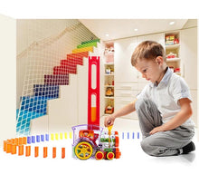 Load image into Gallery viewer, Electric Domino Train Set