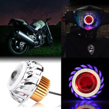 Load image into Gallery viewer, Angel Eyes Motorcycle LED Headlight