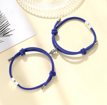 Load image into Gallery viewer, Sun & Moon Magnetic Couple Bracelet