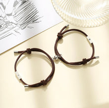 Load image into Gallery viewer, Sun & Moon Magnetic Couple Bracelet
