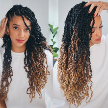 Load image into Gallery viewer, Wavy Faux Locks Crochet Hair
