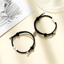 Load image into Gallery viewer, Sun & Moon Magnetic Couple Bracelet