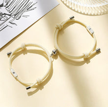 Load image into Gallery viewer, Sun & Moon Magnetic Couple Bracelet