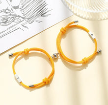 Load image into Gallery viewer, Sun & Moon Magnetic Couple Bracelet