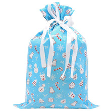 Load image into Gallery viewer, 5pcs Pack Christmas Drawstring Gift Bag