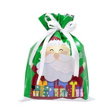 Load image into Gallery viewer, 5pcs Pack Christmas Drawstring Gift Bag