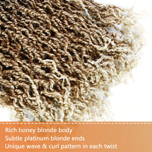 Load image into Gallery viewer, Wavy Faux Locks Crochet Hair