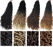 Load image into Gallery viewer, Wavy Faux Locks Crochet Hair