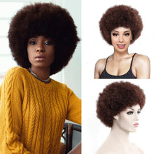 Load image into Gallery viewer, Short Fluffy Afro Kinky Curly Hair