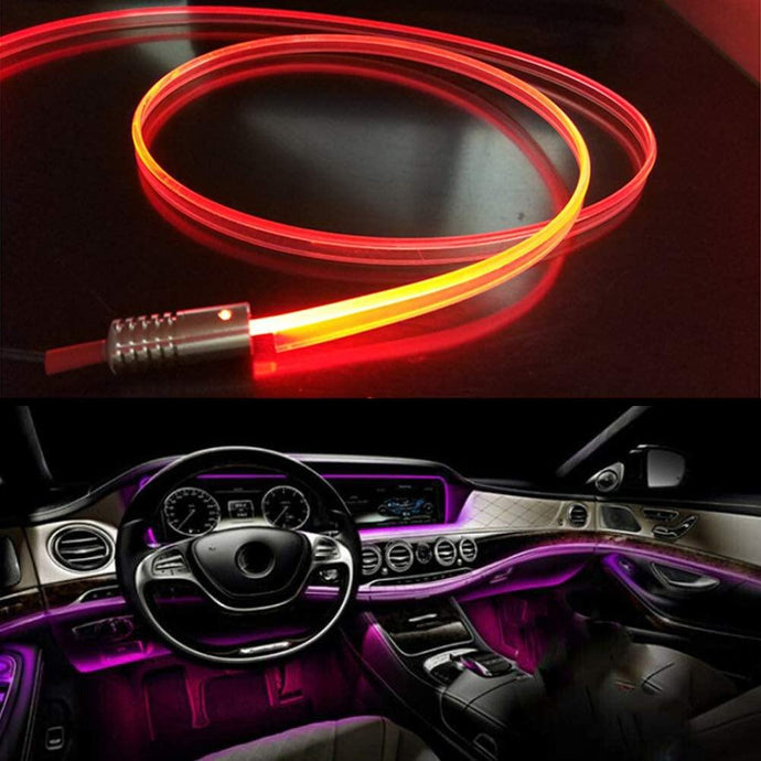 6 in 1 App Control Car Interior Atmosphere LED Strip - Eternimo