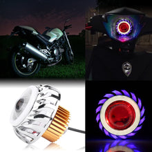 Load image into Gallery viewer, Angel Eyes Motorcycle LED Headlight
