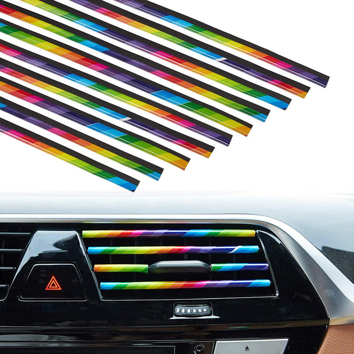 10 Pcs Car Vent Decorative Strip - Eternimo