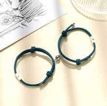 Load image into Gallery viewer, Sun &amp; Moon Magnetic Couple Bracelet
